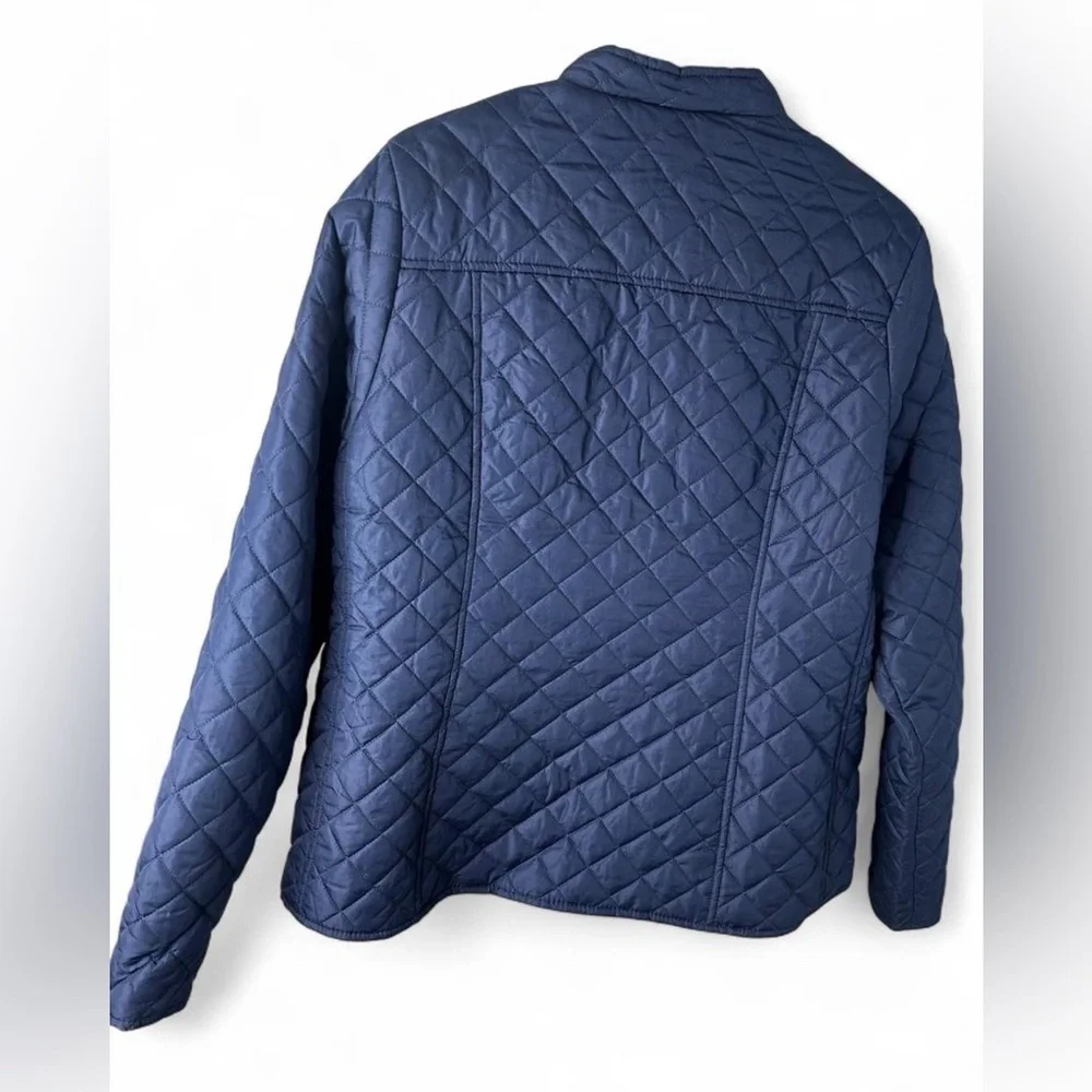 Kim Rogers Midnight Blue Quilted Outerwear - Picture 2 of 4